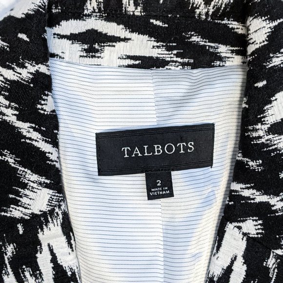 FINAL DAYS $5 Talbots Print Blazer - CLOSET CLOSING - Picture 6 of 9